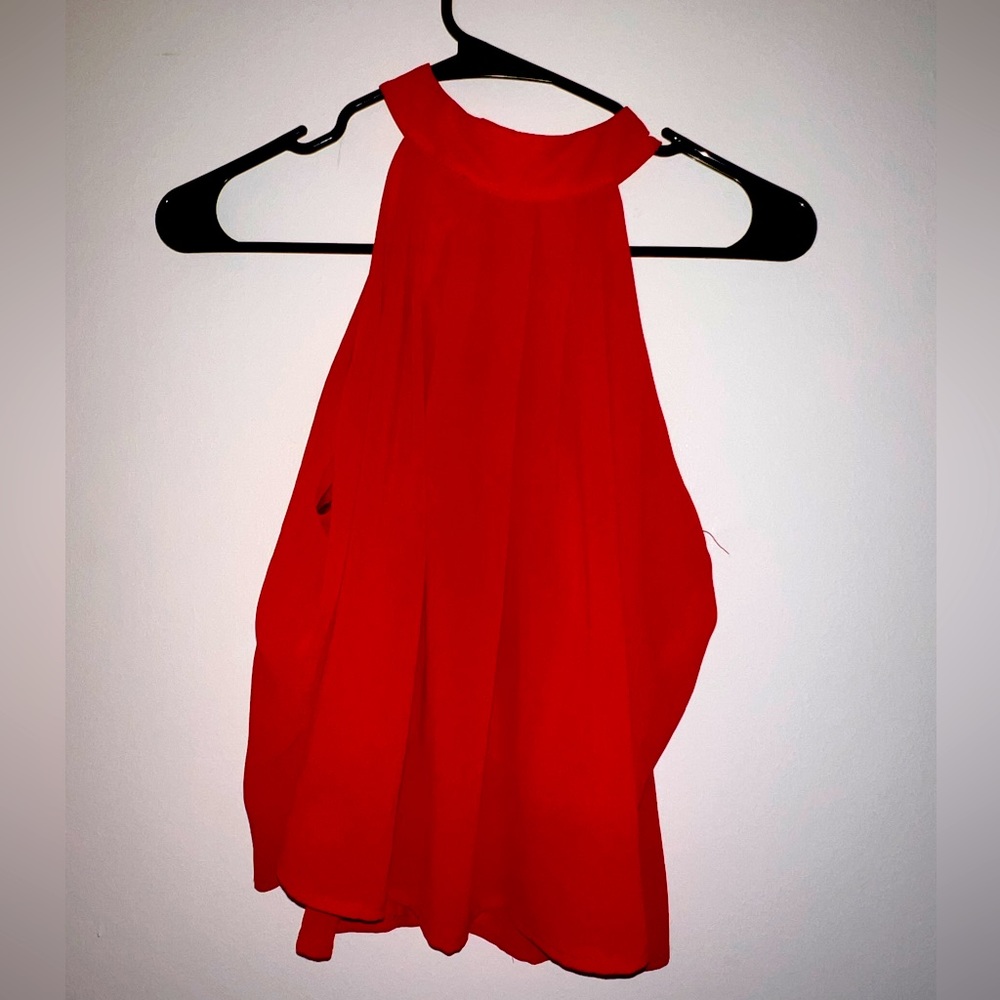 Never worn red top